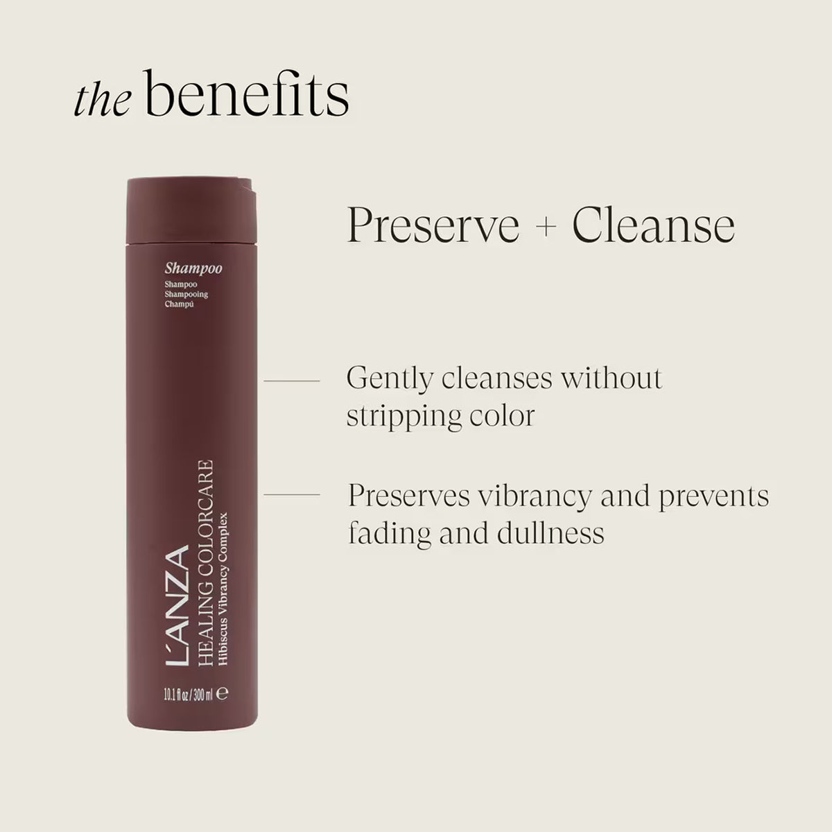 LANZA Healing ColorCare Color-Preserving Shampoo