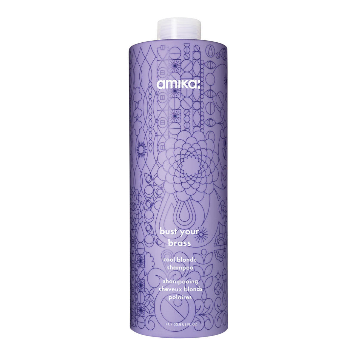 amika Bust Your Brass Cool Blonde Repair Shampoo