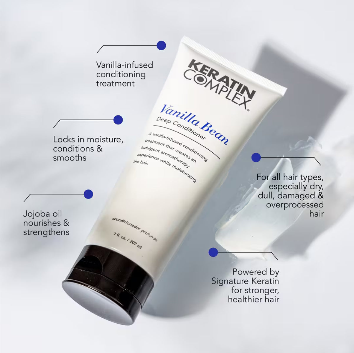 Keratin Complex Vanilla Bean Deep Conditioner