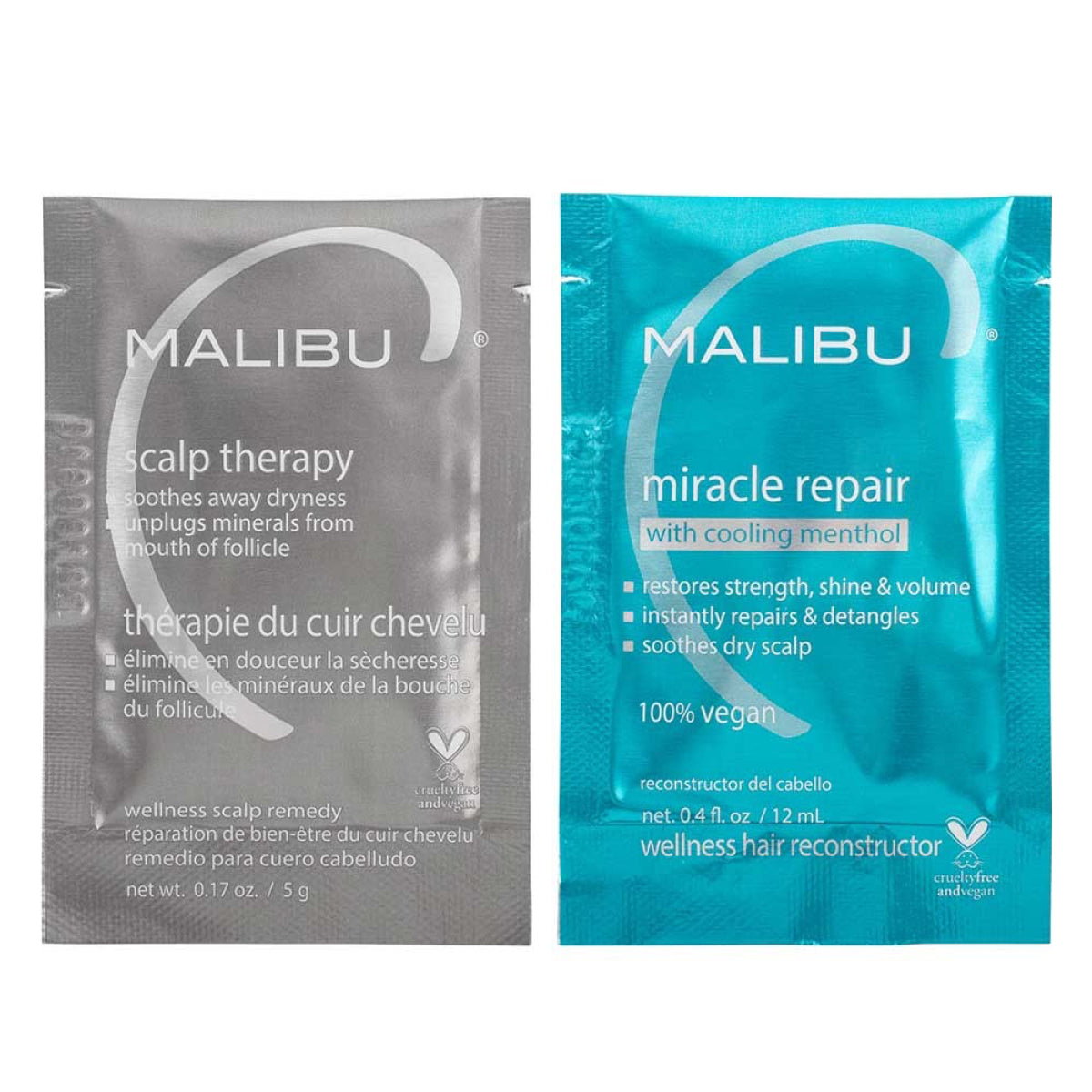 Malibu C Mini Malibu Rehab Scalp Wellness Kit