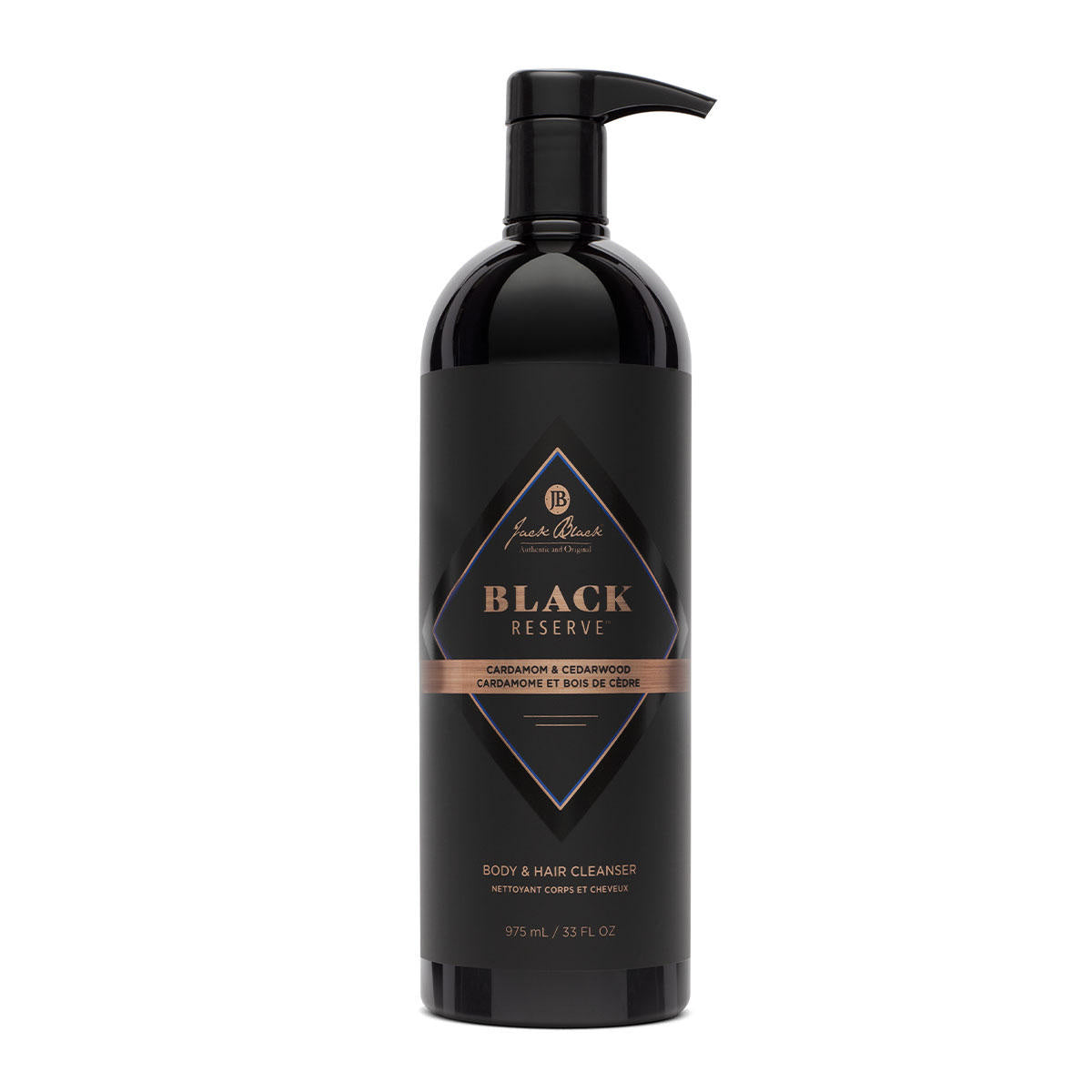 Jack Black Black Reserve  Body & Hair Cleanser with Cardamom & Cedarwood