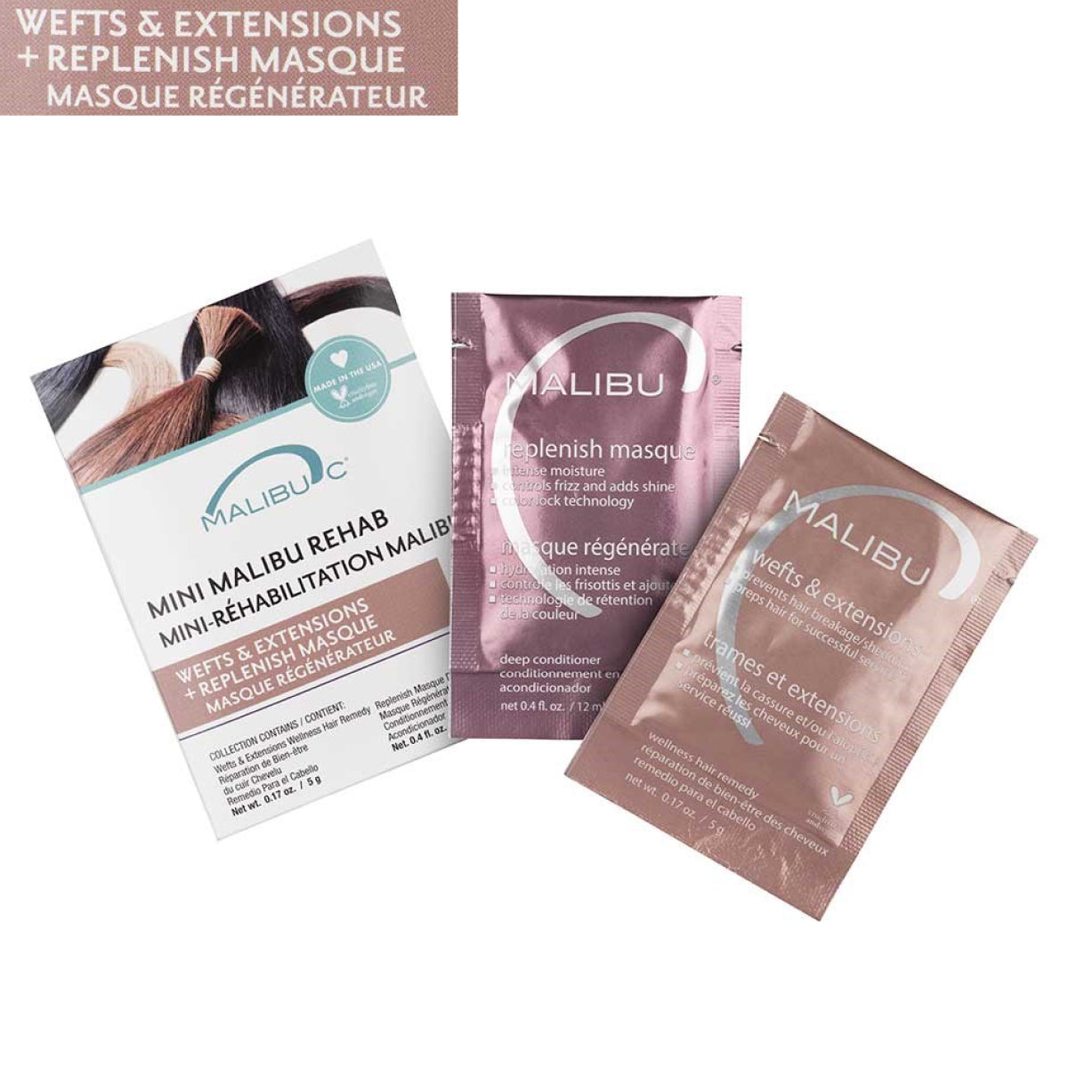 Malibu Wefts and Extensions Mini Rehab