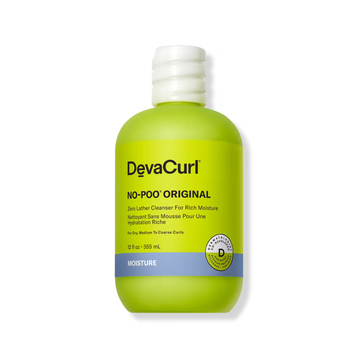 DevaCurl NO-POO® ORIGINAL Zero Lather Cleanser for Rich Moisture