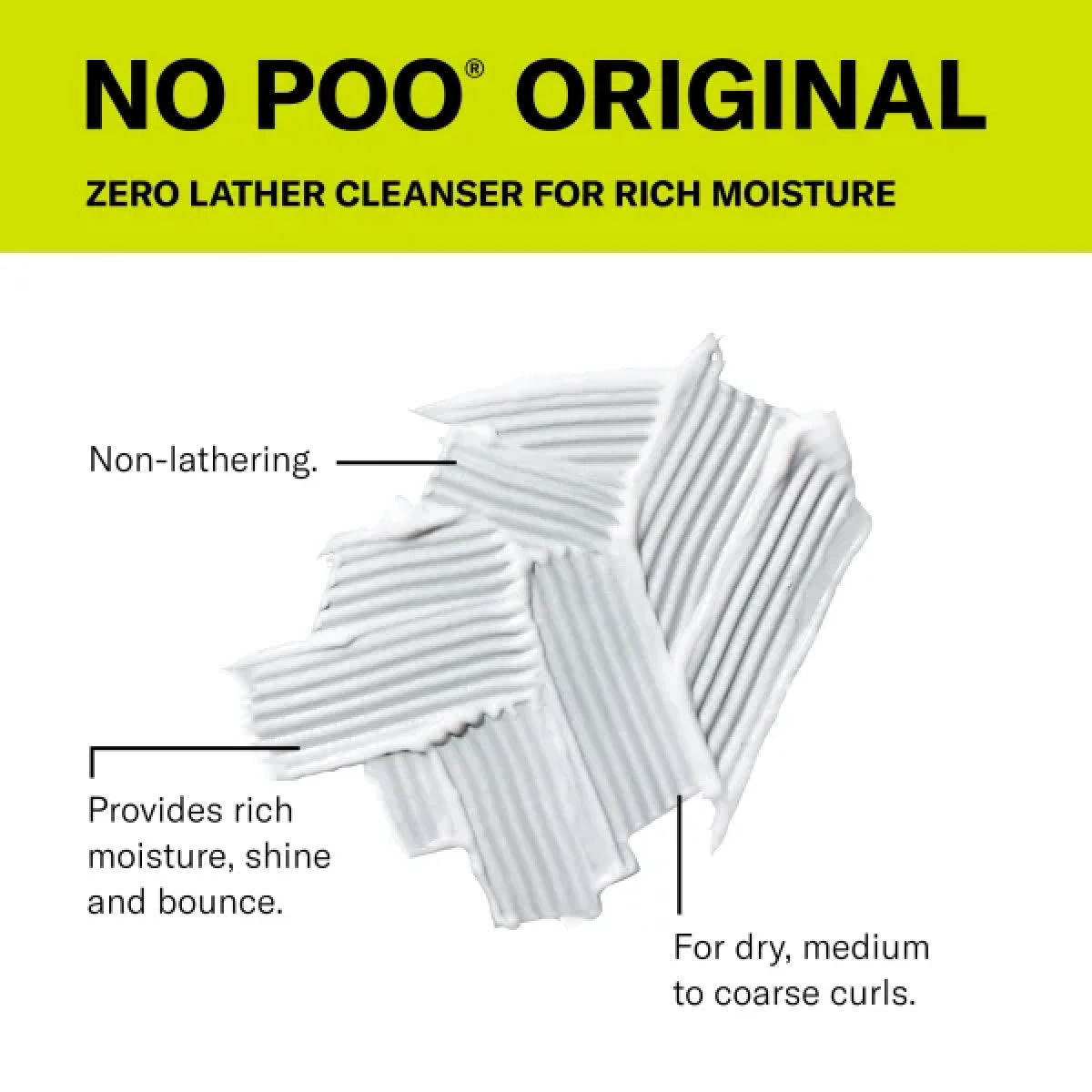 DevaCurl NO-POO® ORIGINAL Zero Lather Cleanser for Rich Moisture