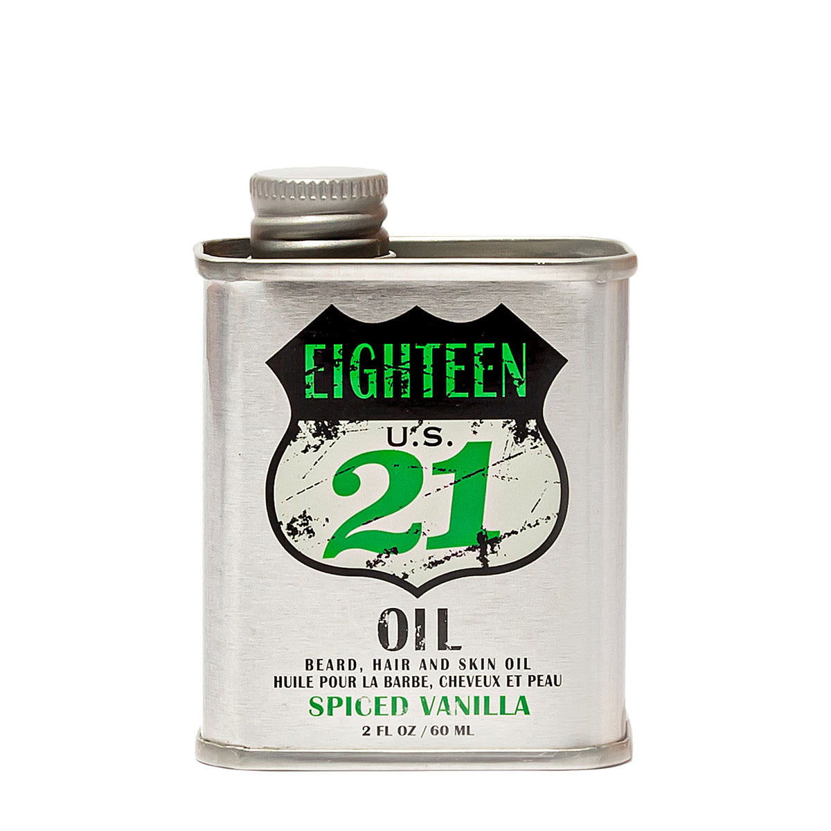 18.21 Man Made Beard, Hair & Skin Oil  - Spiced Vanilla