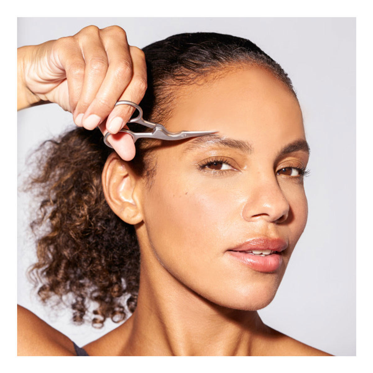 Tweezerman Brow Shaping Scissors & Brush