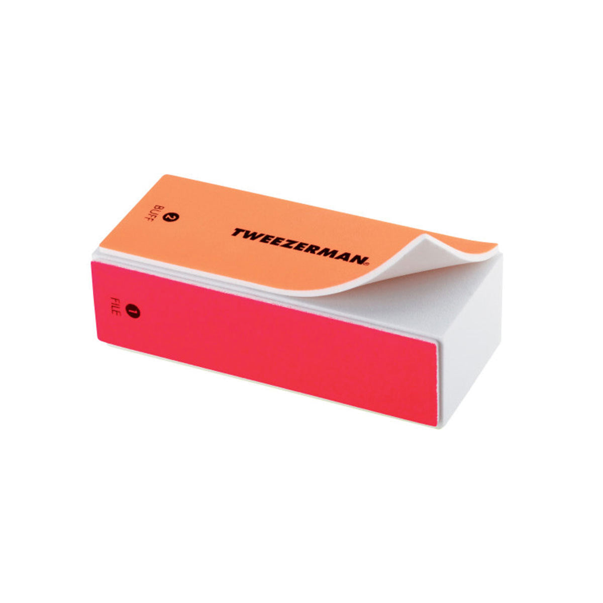 Tweezerman Neon Hot File, Buff, Smooth & Shine Block