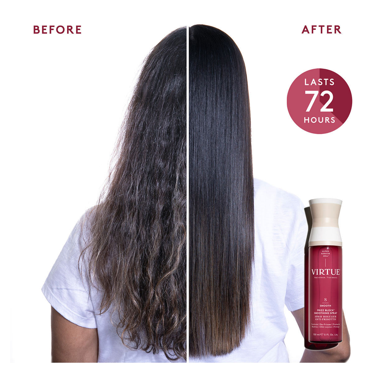 Virtue Frizz Block Smoothing Spray