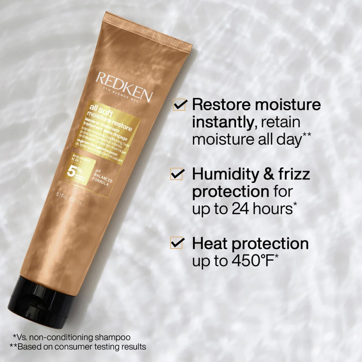 Redken All Soft Moisture Restore Leave-In Treatment Travel Size
