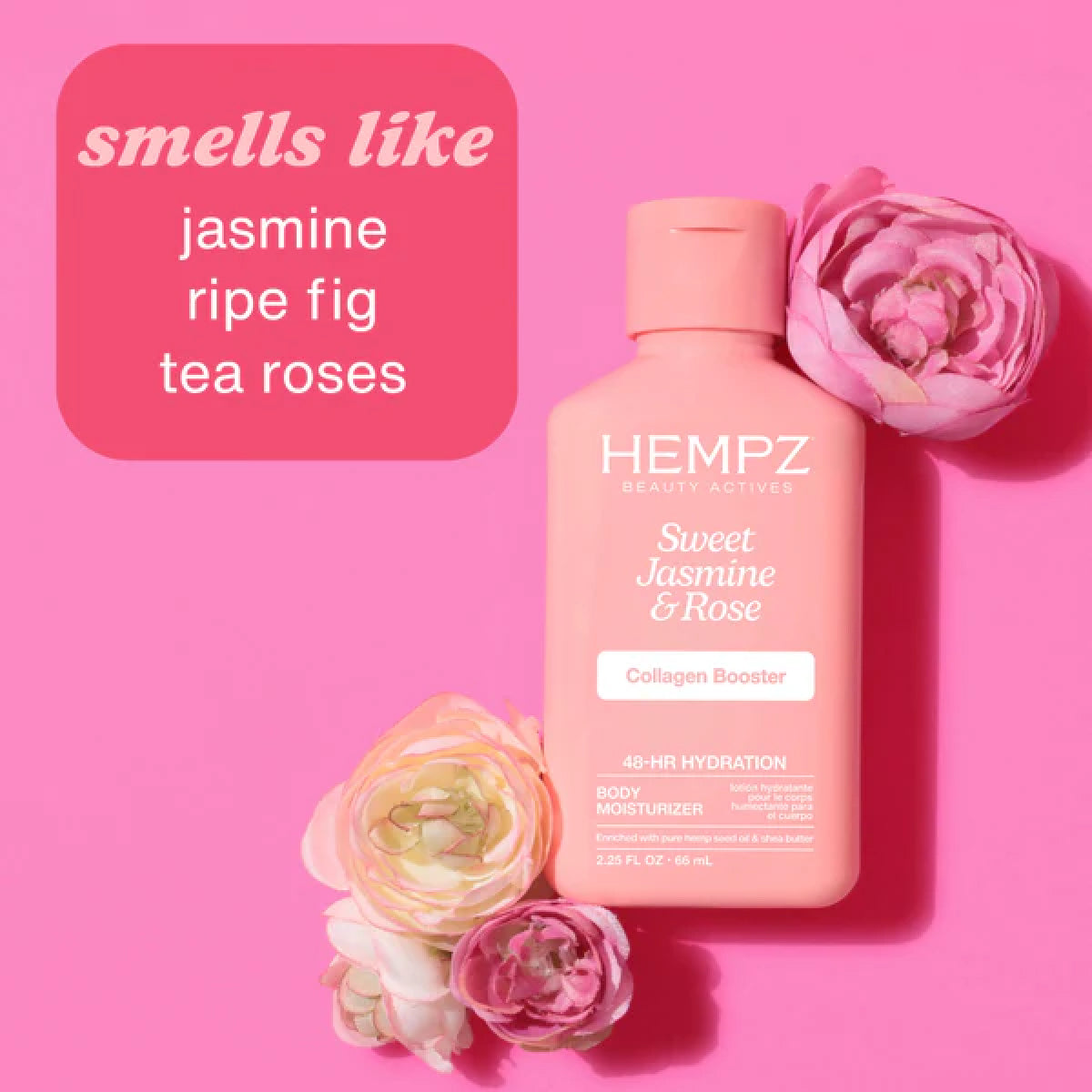 Hempz Sweet Jasmine & Rose Moisturizer Travel Size