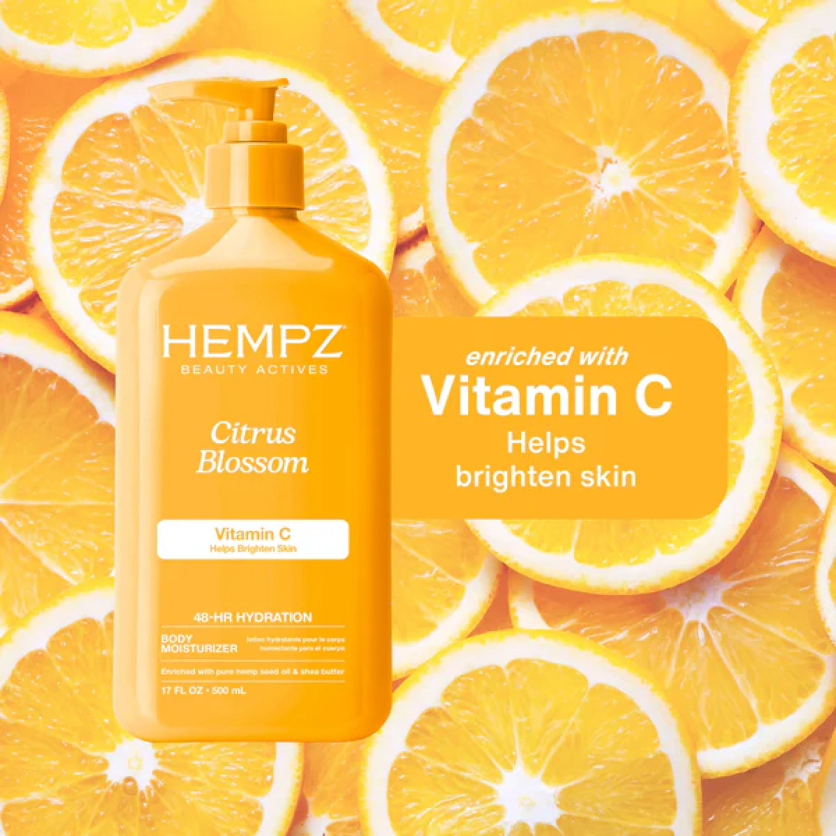 Hempz Citrus Blossom Herbal Body Moisturizer