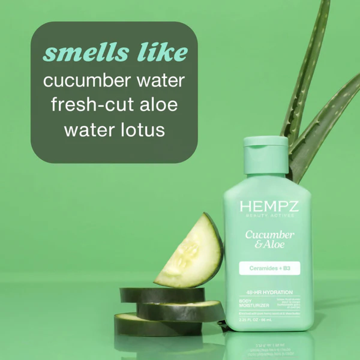 Hempz Mini Cucumber & Aloe Herbal Body Moisturizer