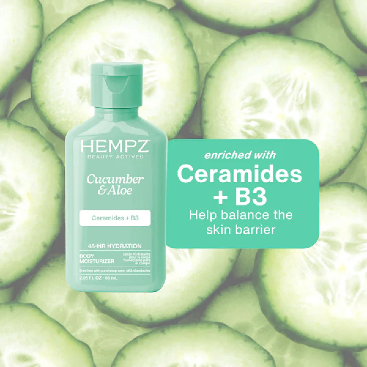 Hempz Cucumber & Aloe Herbal Body Moisturizer