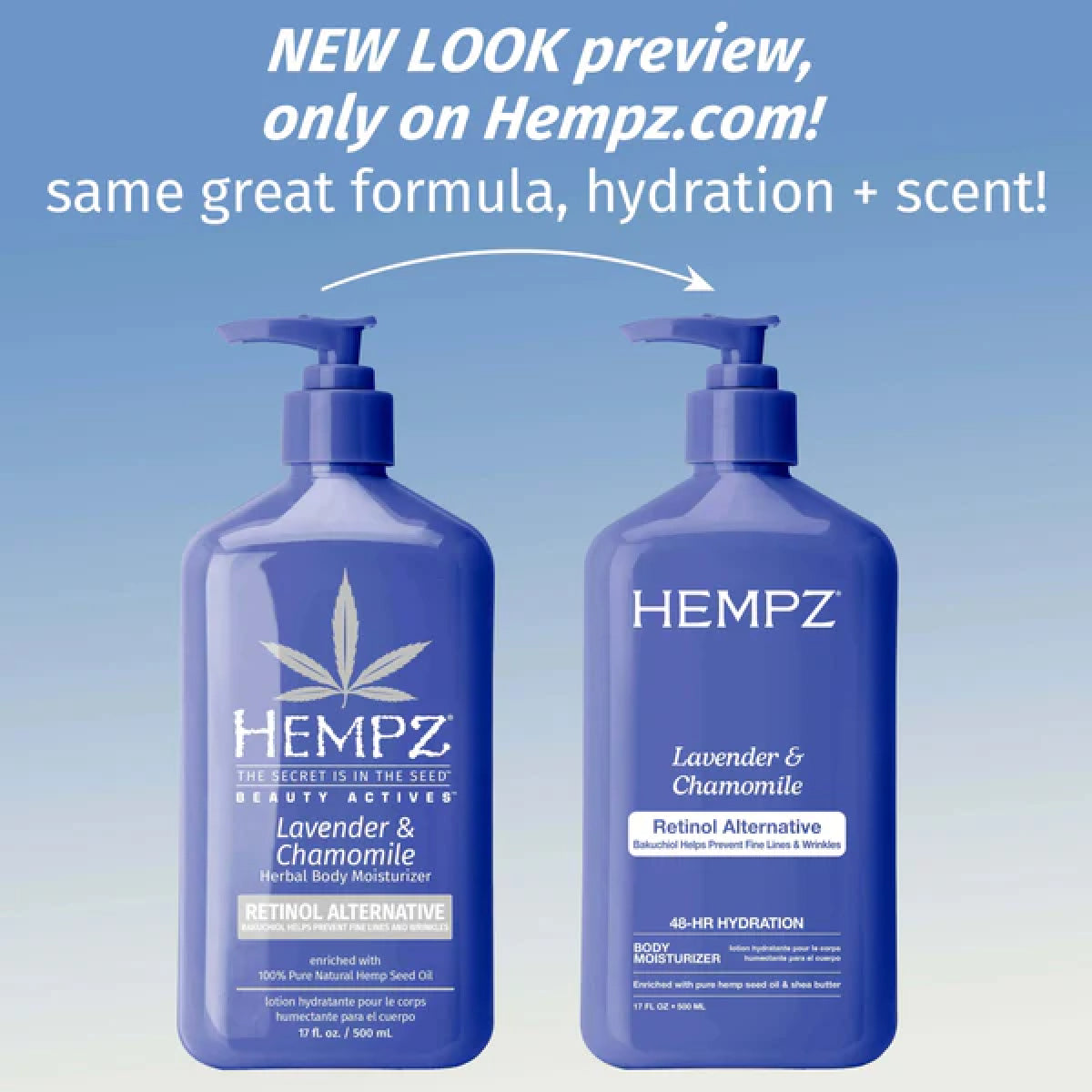 Hempz Lavender & Chamomile Herbal Body Moisturizer