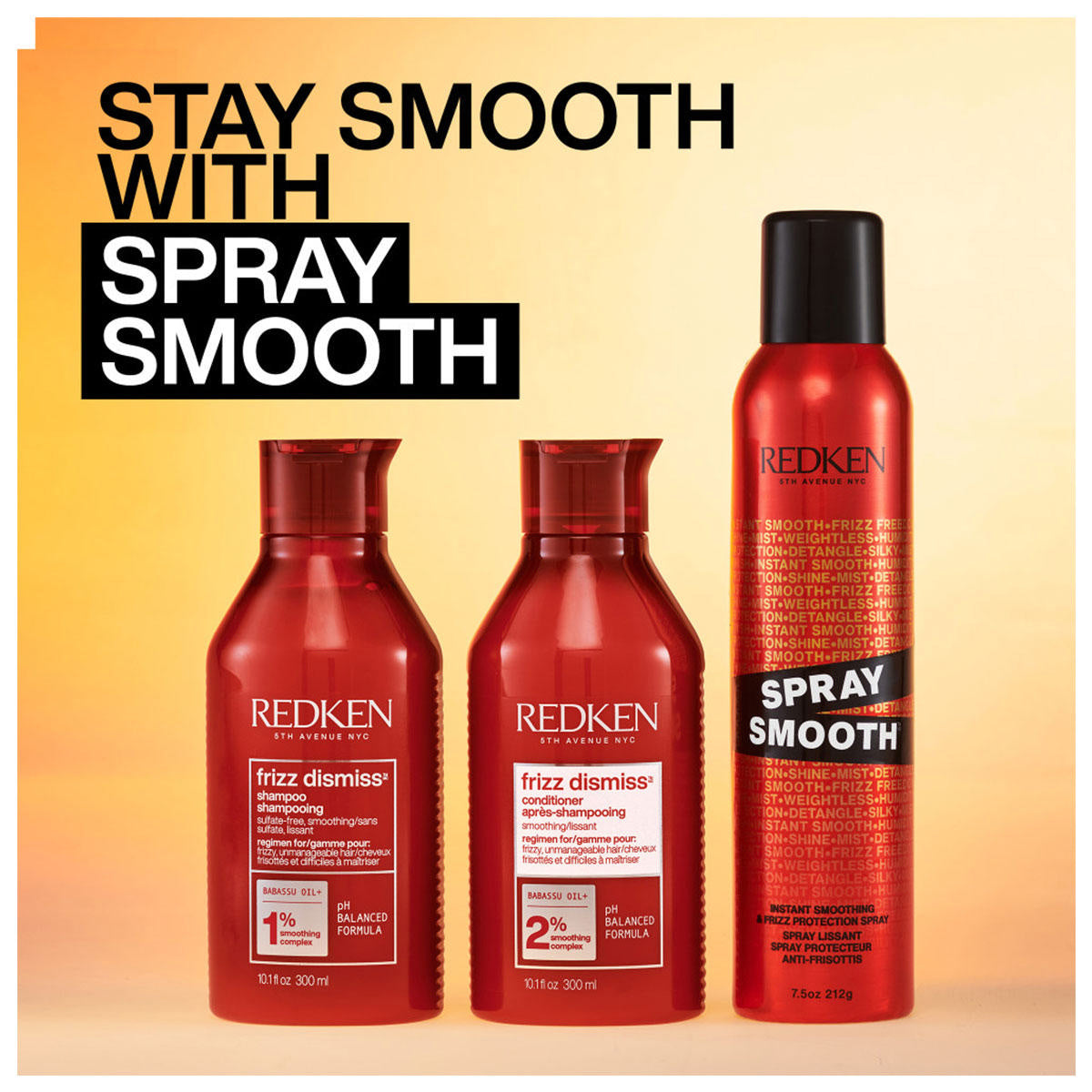 Redken Spray Smooth Instant Smoothing & De-Frizzing Spray