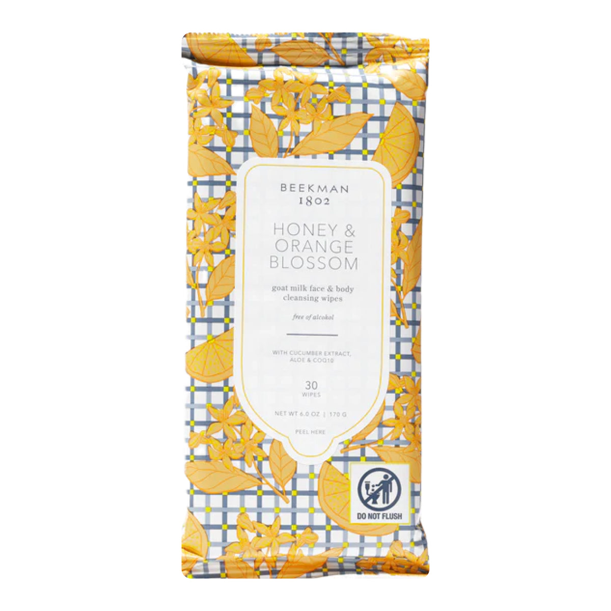 Beekman 1802 Honey & Orange Blossom Face Wipes