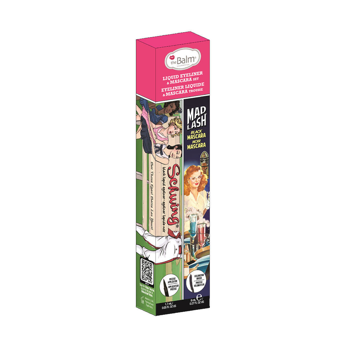 theBalm Cosmetics Mad Lash Mascara & Schwing Black Liquid Eyeliner Set
