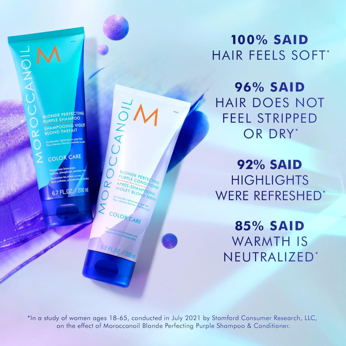 Moroccanoil Blonde Perfecting Purple Conditioner