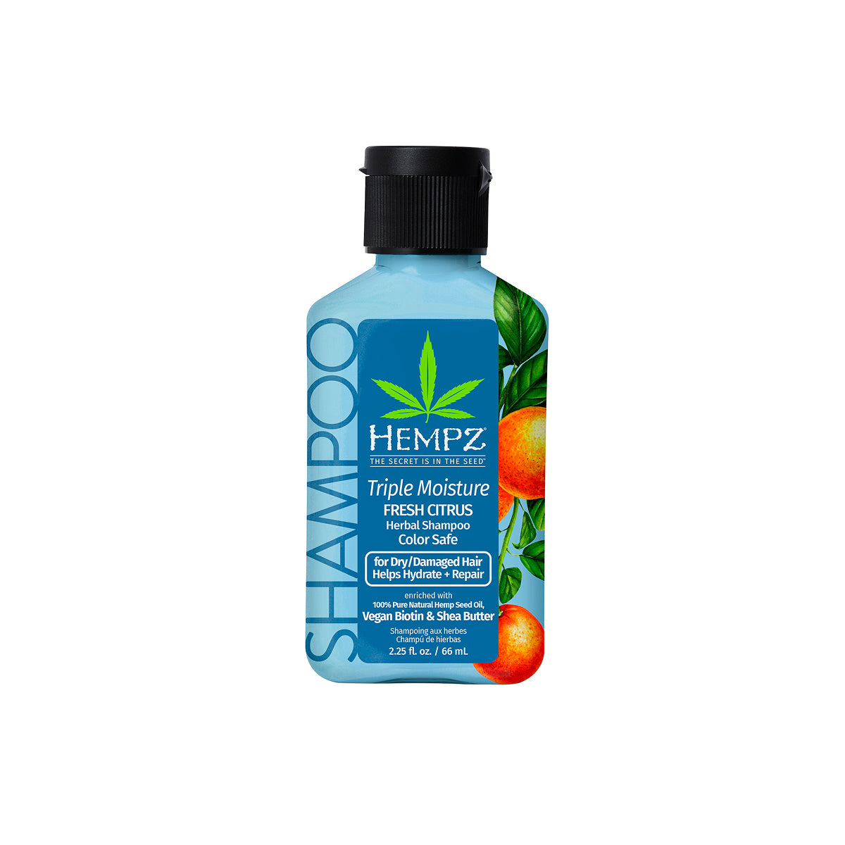 Hempz Mini Triple Moisture Fresh Citrus Herbal Shampoo