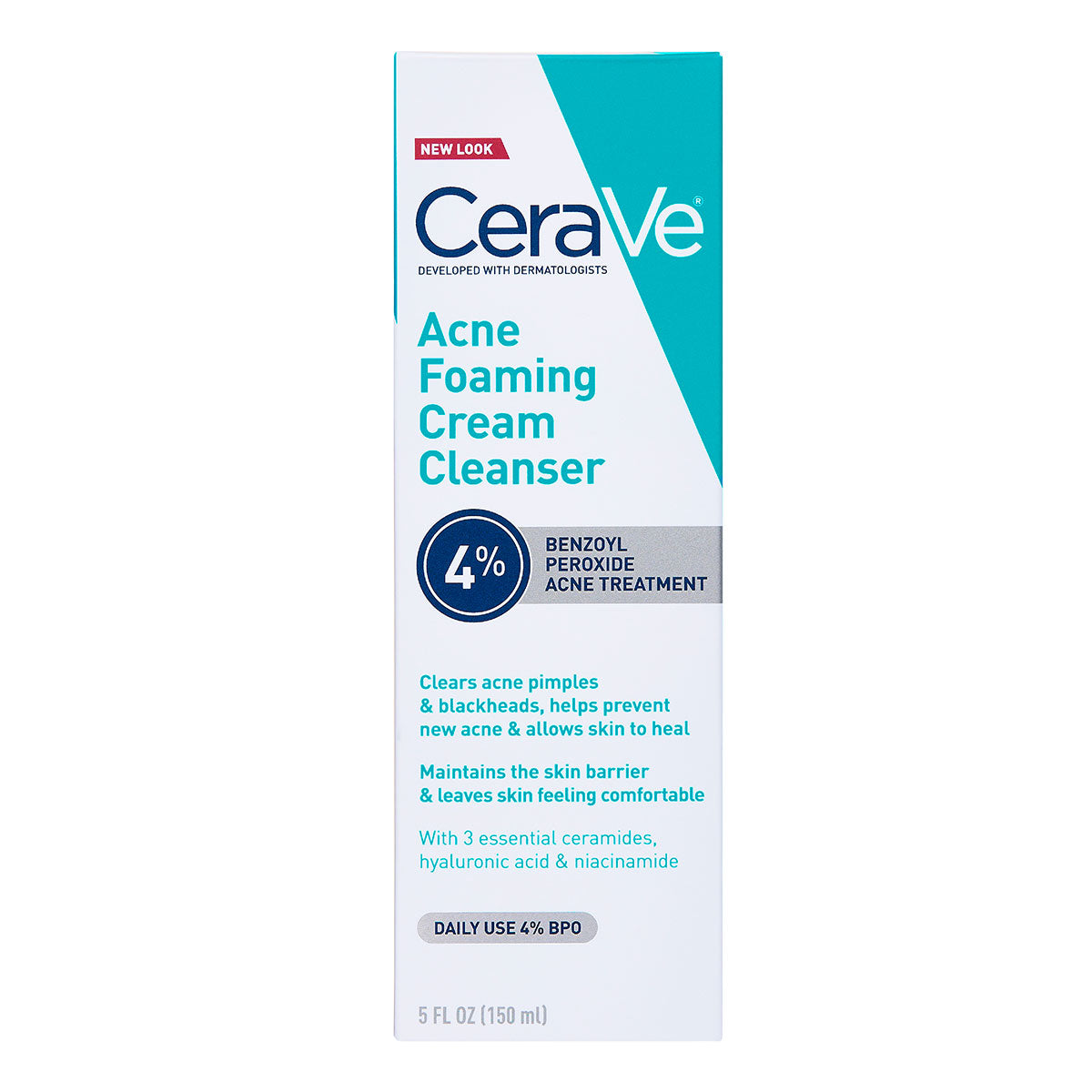CeraVe Acne Foaming Cream Cleanser