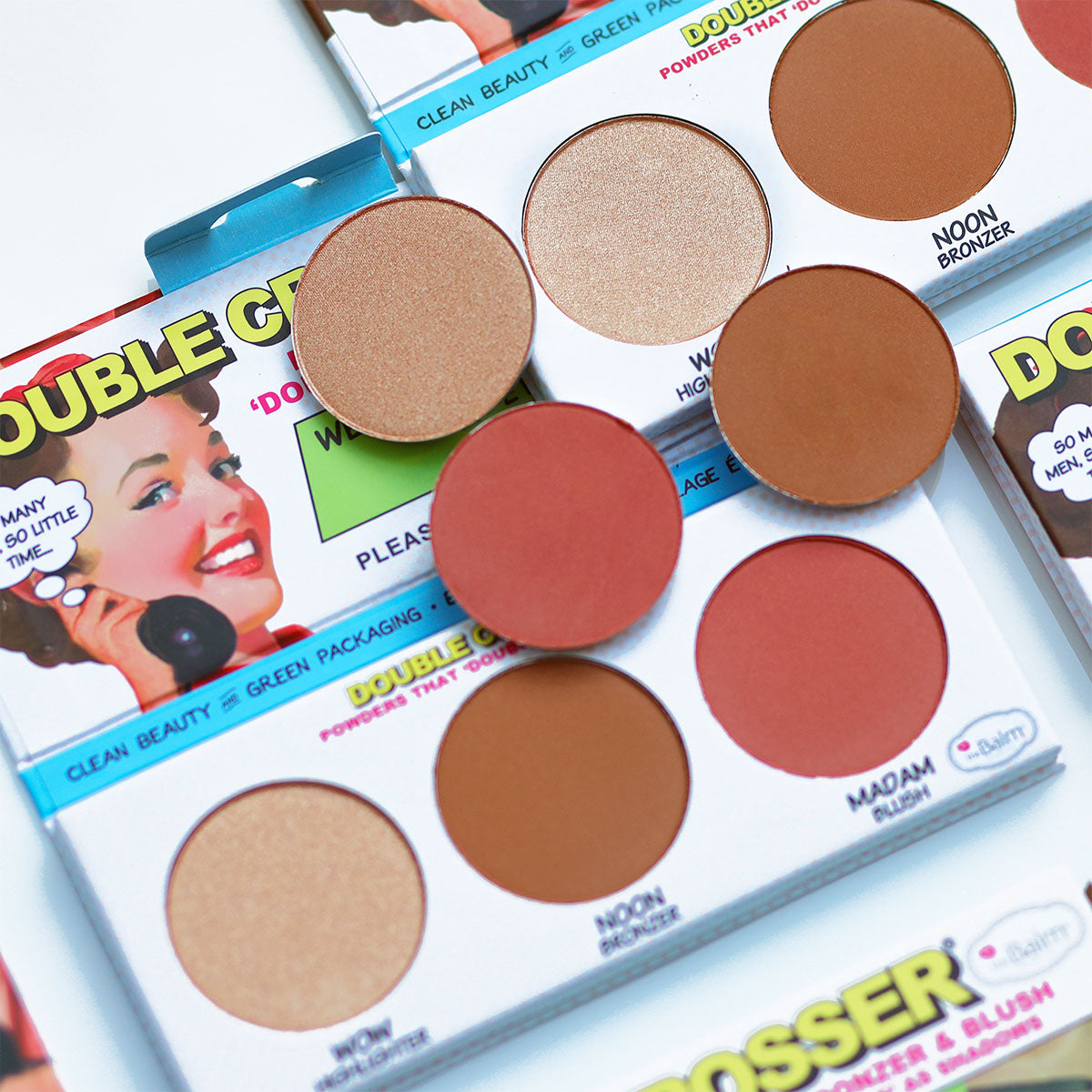 theBalm Double Crosser Face Palette
