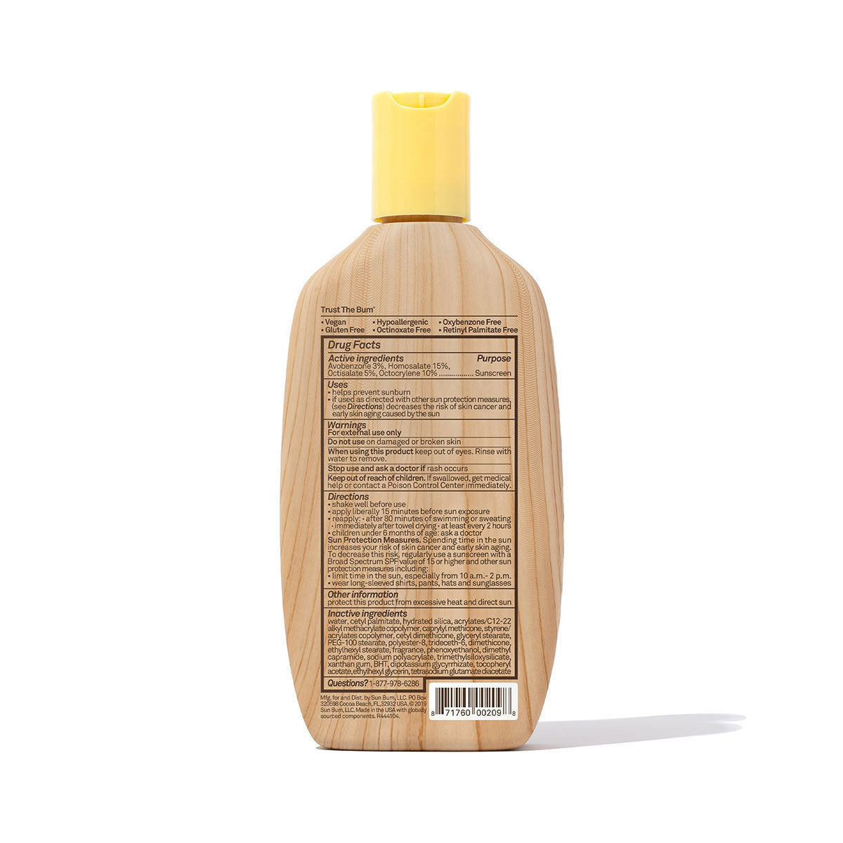 Sun Bum Original SPF 70 Sunscreen Lotion