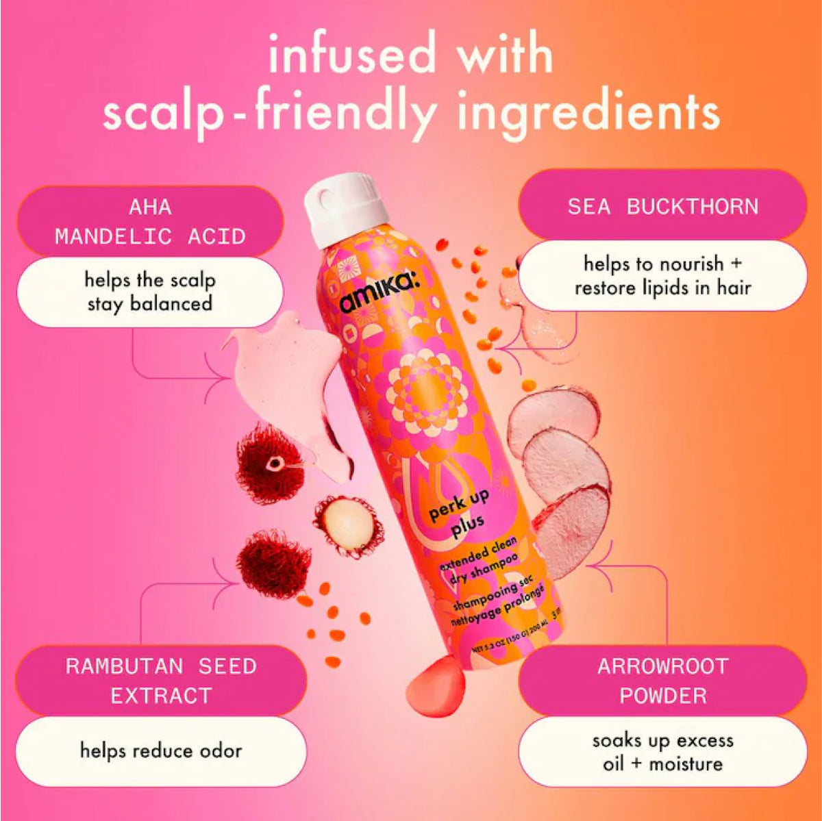 amika Perk Up Plus Extended Clean Value Size