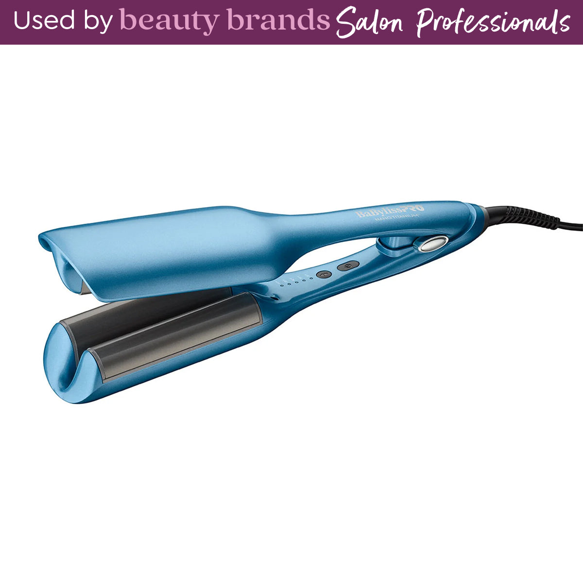 BaBylissPRO® Nano Titanium  Ionic Deep Waver