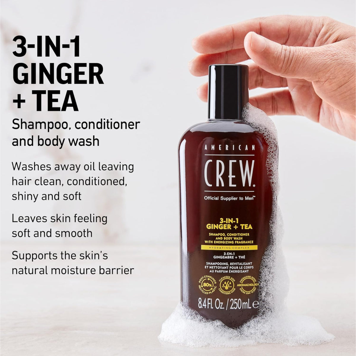 American Crew 3-in-1 Ginger & Tea
