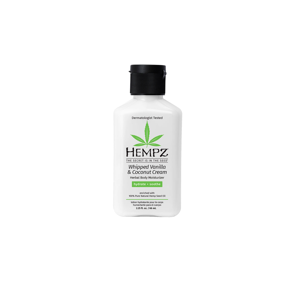 Hempz Whipped Vanilla & Coconut Cream Herbal Body Moisturizer