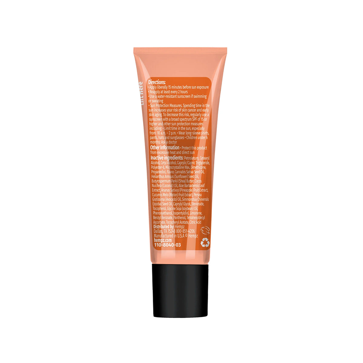 Hempz Sweet Pineapple & Honey Melon Herbal Lip Balm SPF 15