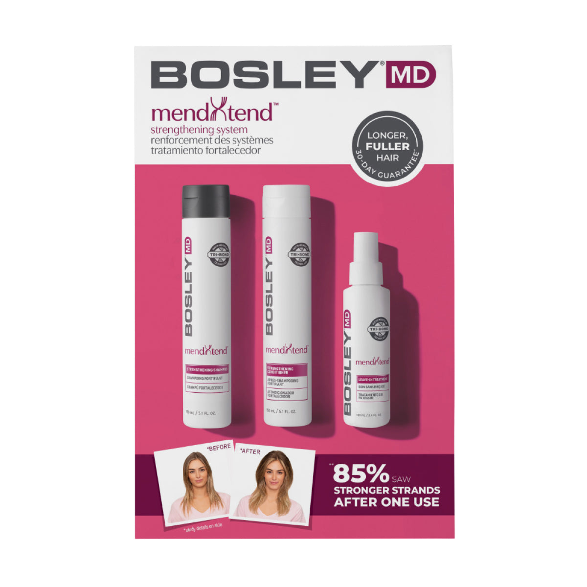 Bosley MendxTend Strenghtening System Starter Pack