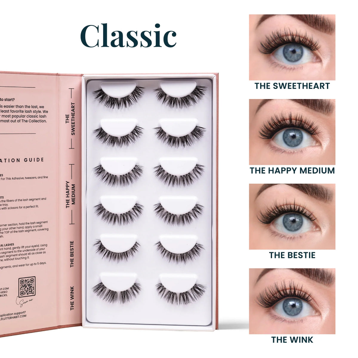 FlutterHabit Classic Collection Box 6-Pack