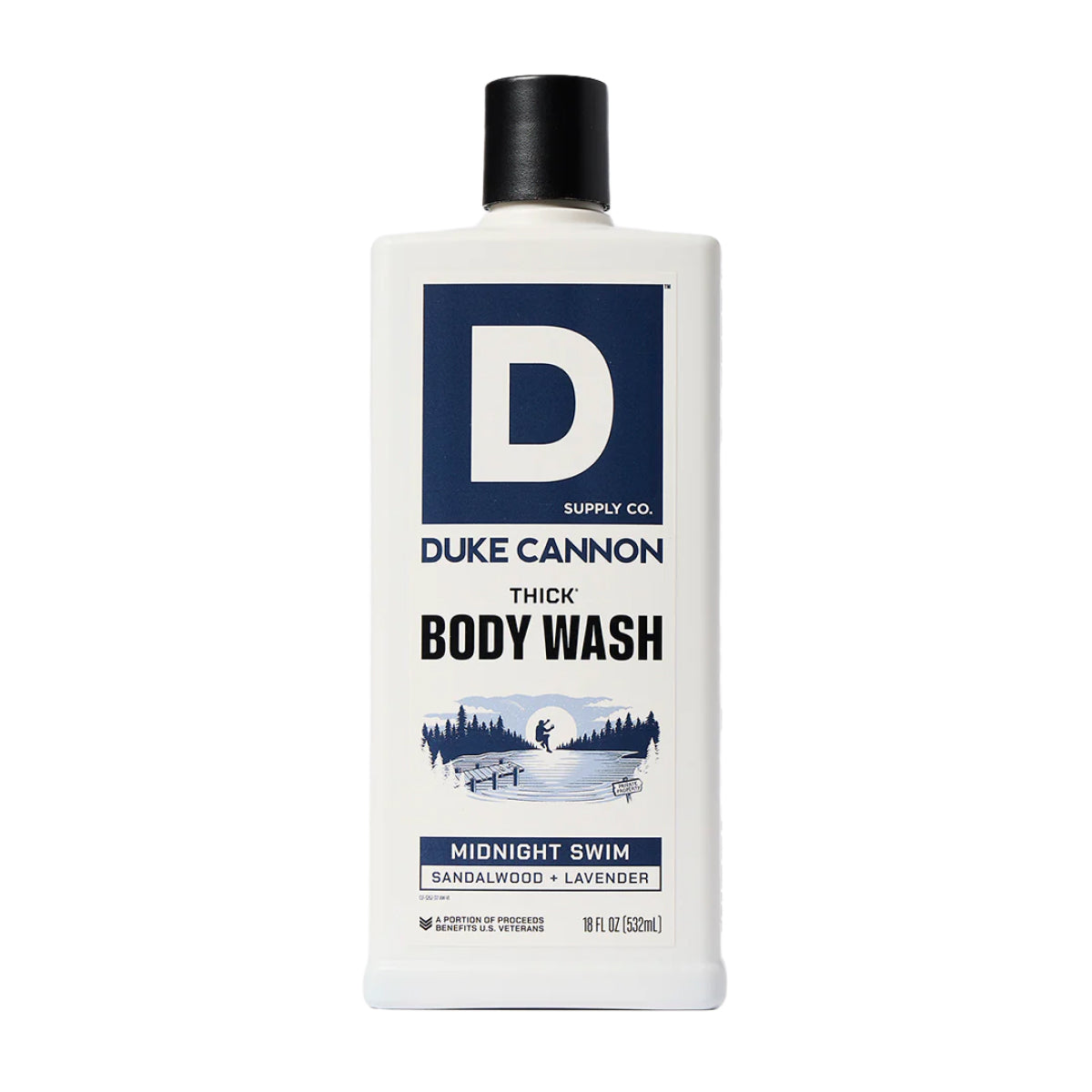 Duke Cannon Thick Body Wash - Midnight Swim