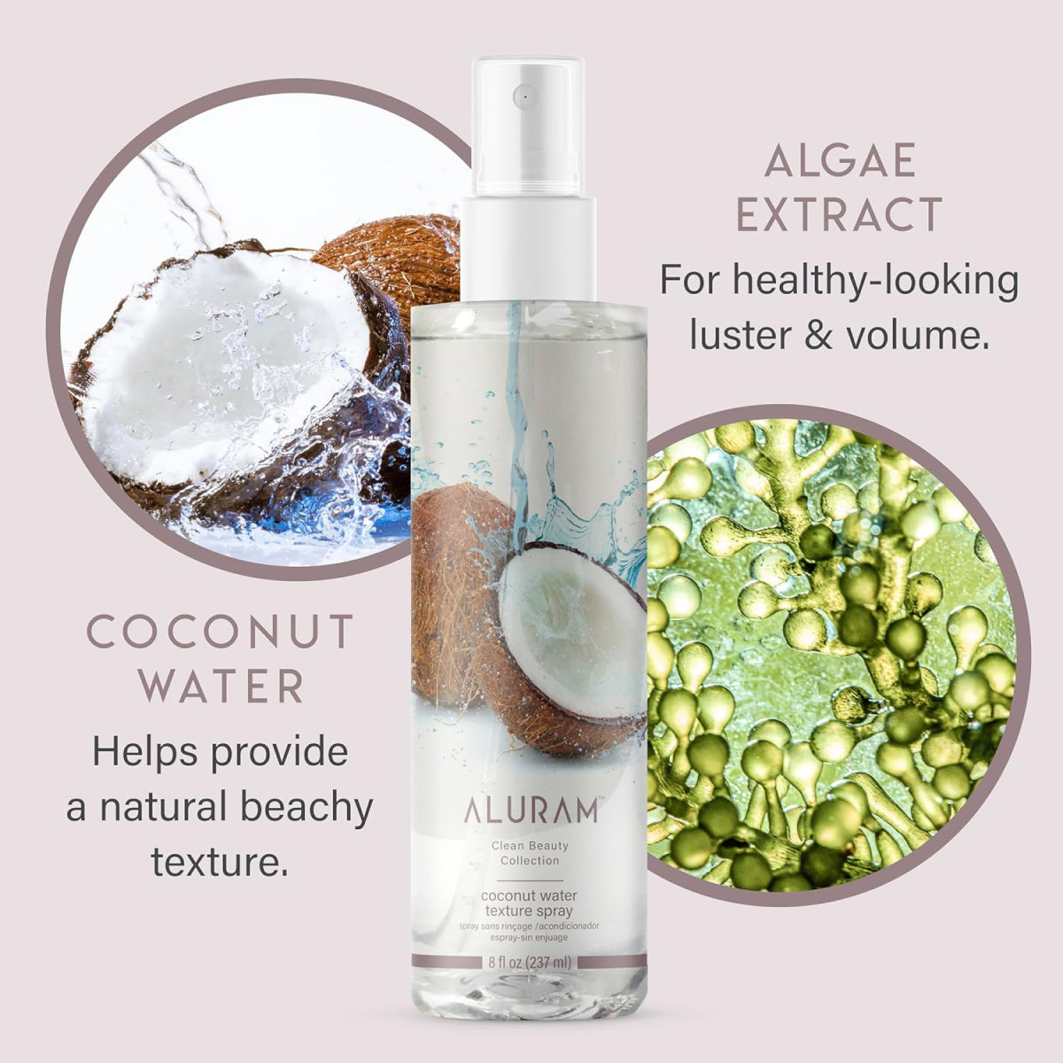 Aluram Coconut Water Texture Spray