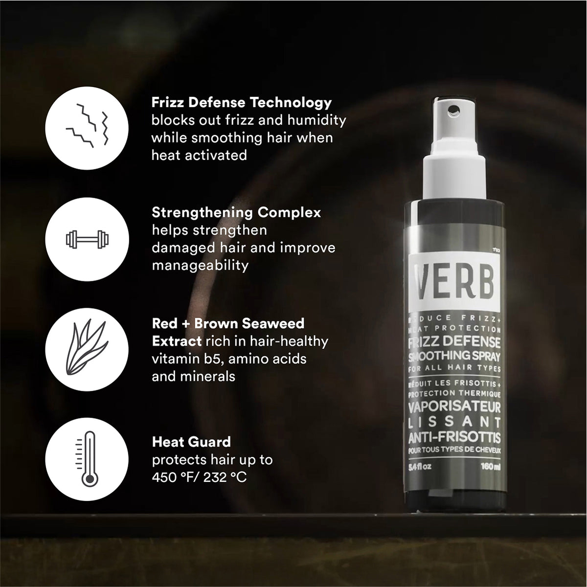 Verb Frizz Defense Smoothing Spray