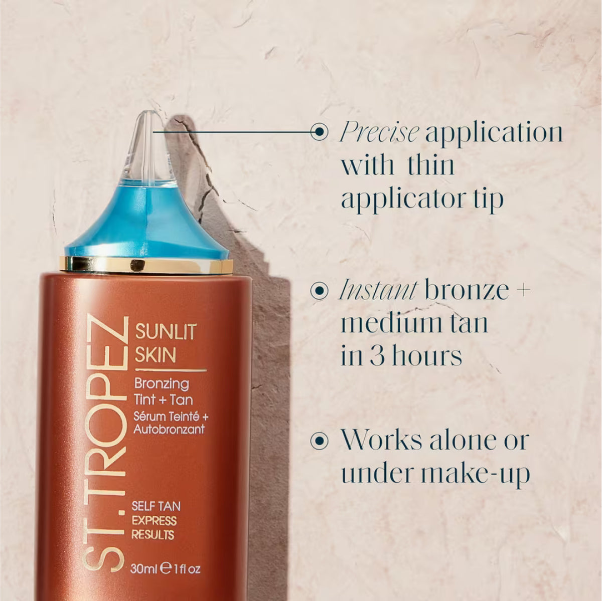 St. Tropez Sunlit Skin Bronzing Tint + Tan Serum