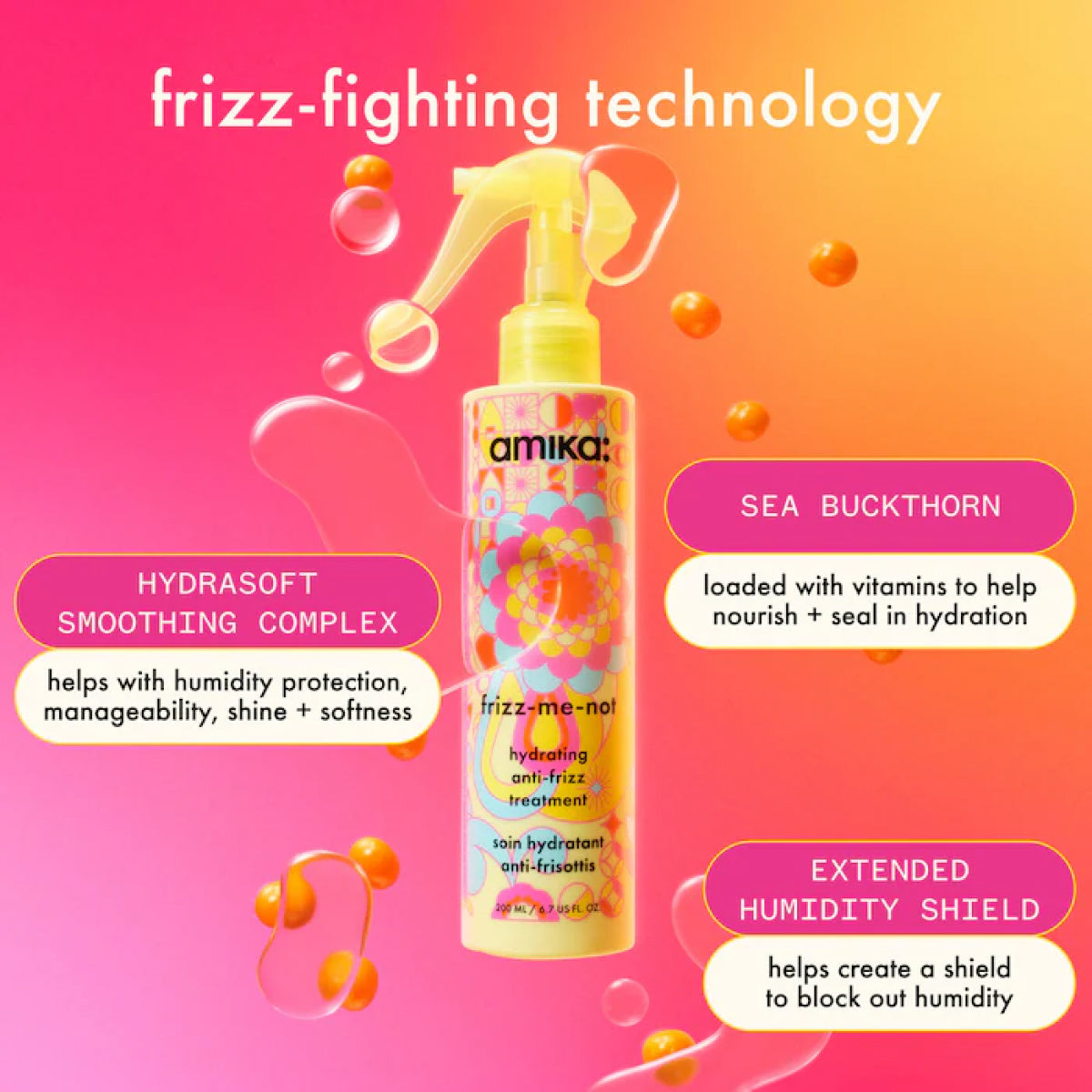 amika Frizz-Me-Not Hydrating Anti-Frizz Treatment