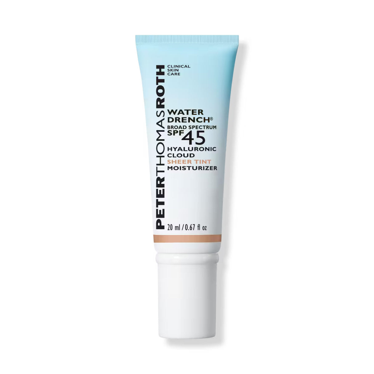 Peter Thomas Roth Water Drench Broad Spectrum SPF 45 Hyaluronic Cloud Sheer Tint Moisturizer