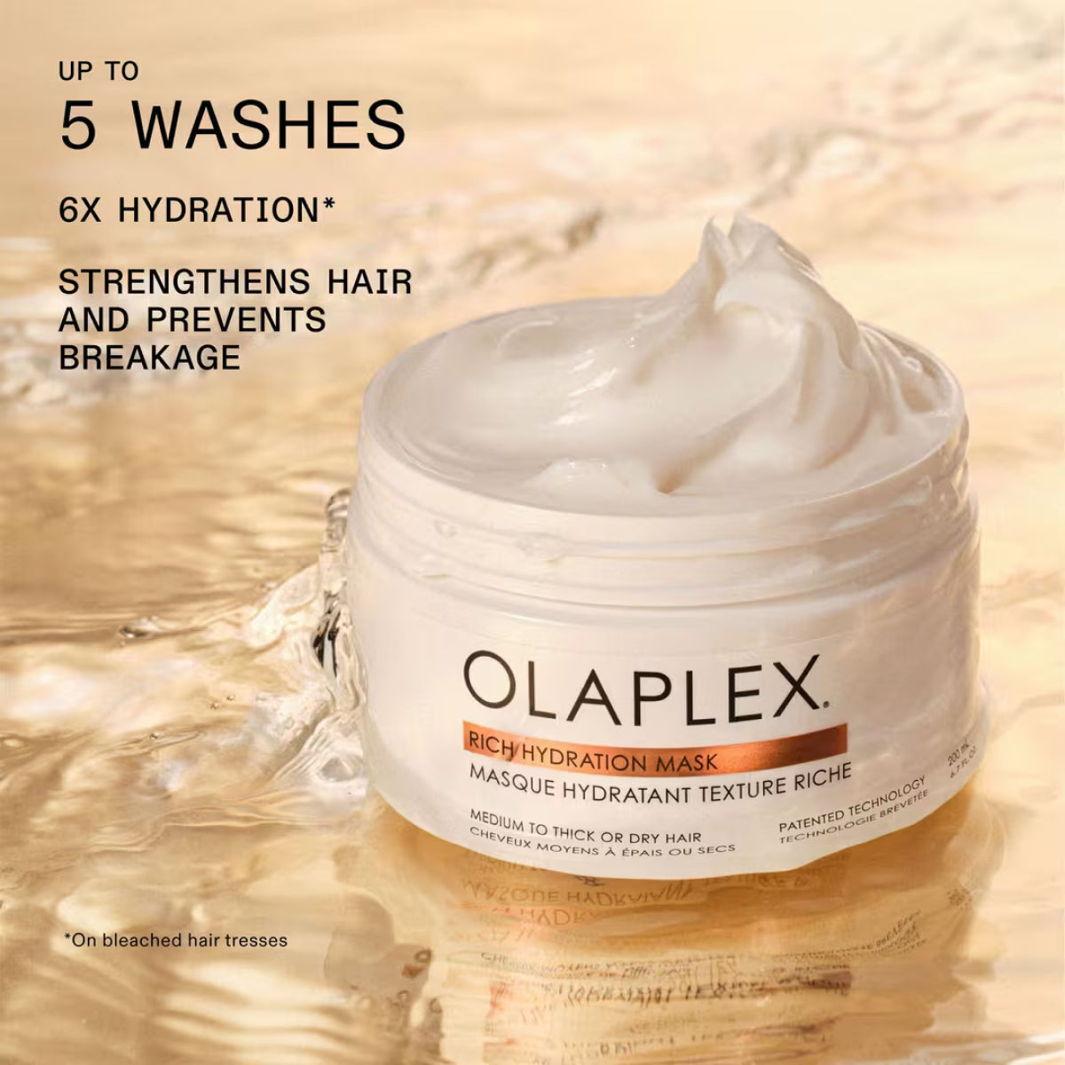 Olaplex Rich Hydration Hair Mask for Dry or Medium to Thick Hair