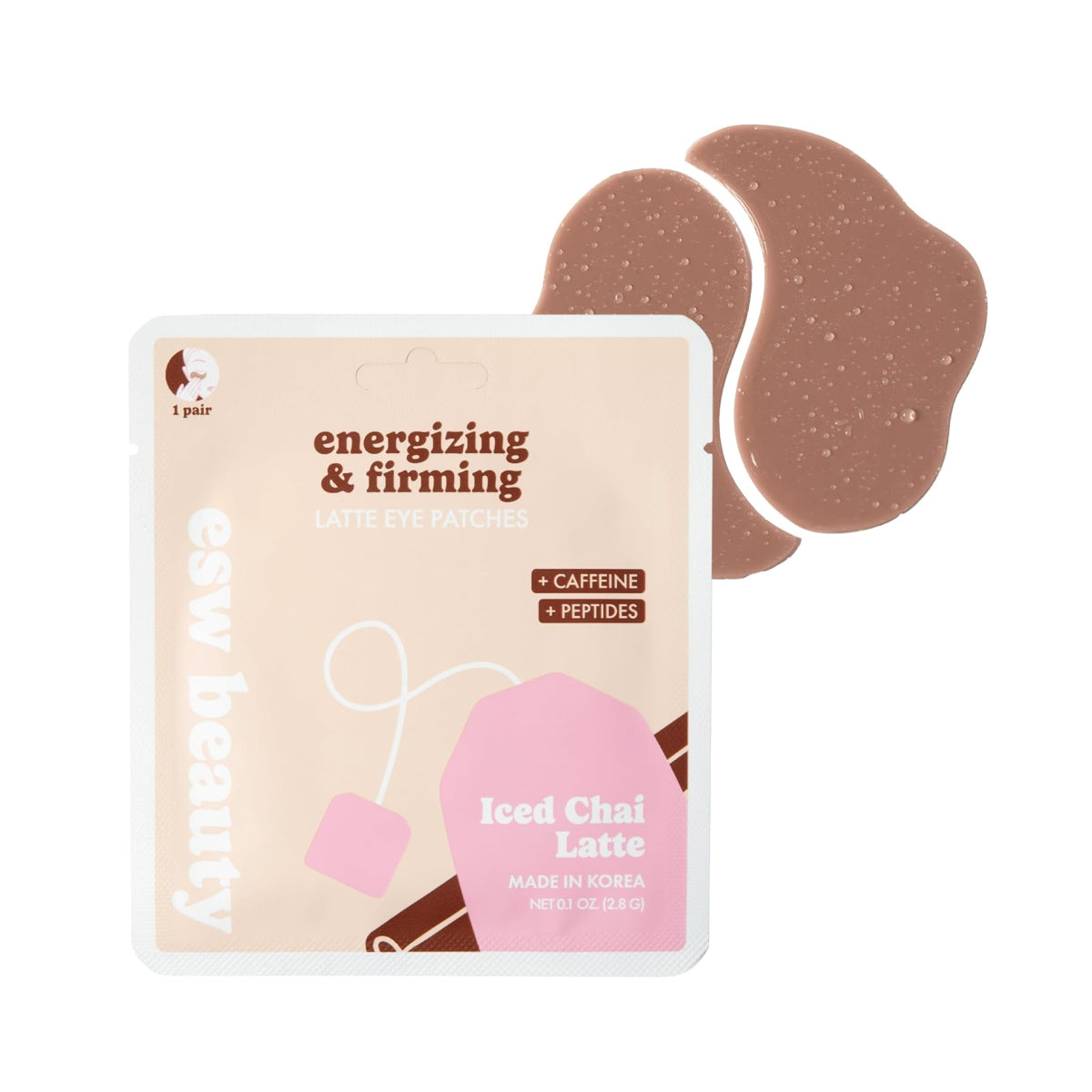 ESW Beauty Iced Chai Latte Energizing & Firming Eye Patches