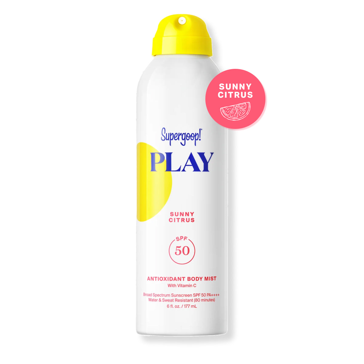 Supergoop! PLAY Antioxidant Body Mist SPF 50 with Vitamin C