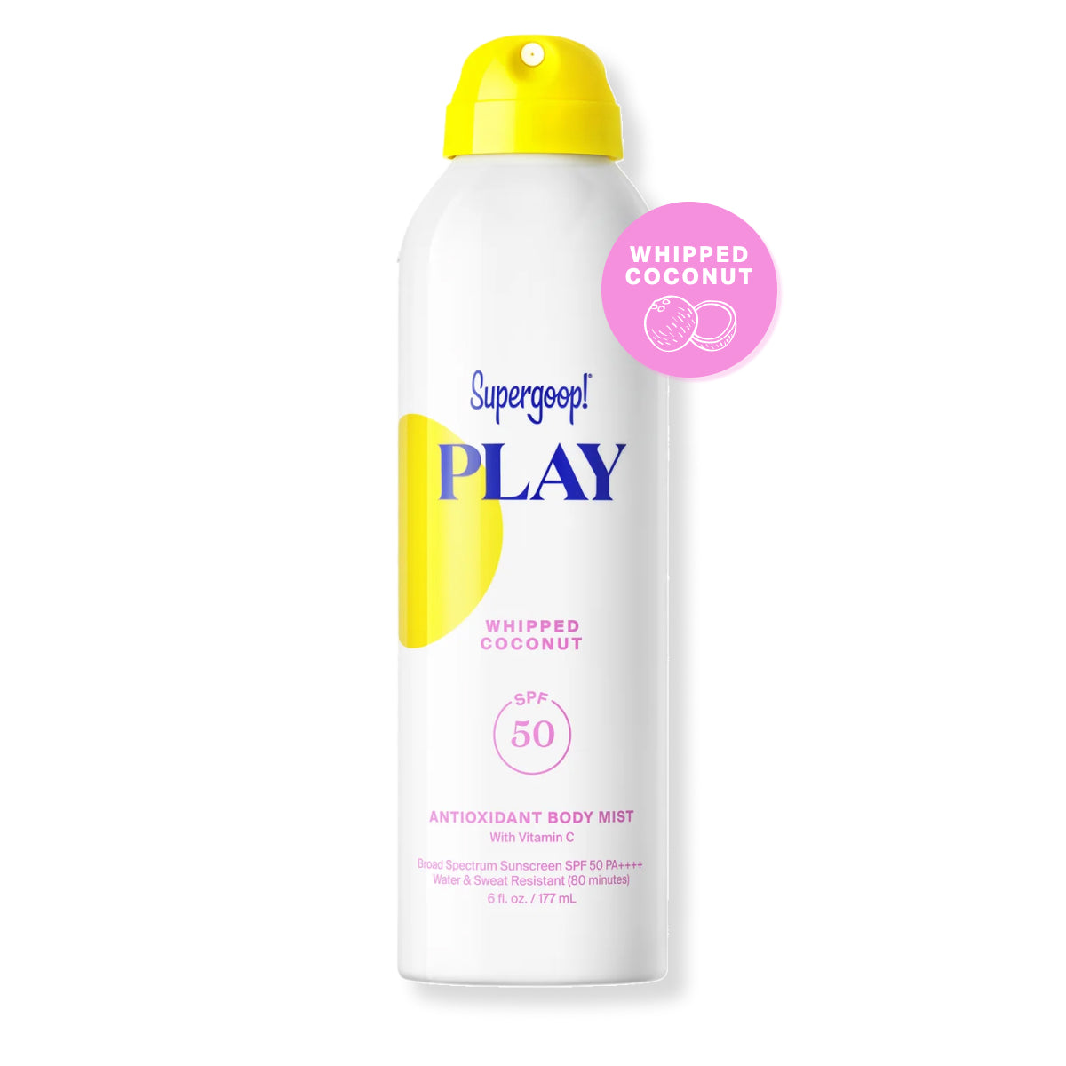 Supergoop! PLAY Antioxidant Body Mist SPF 50 with Vitamin C