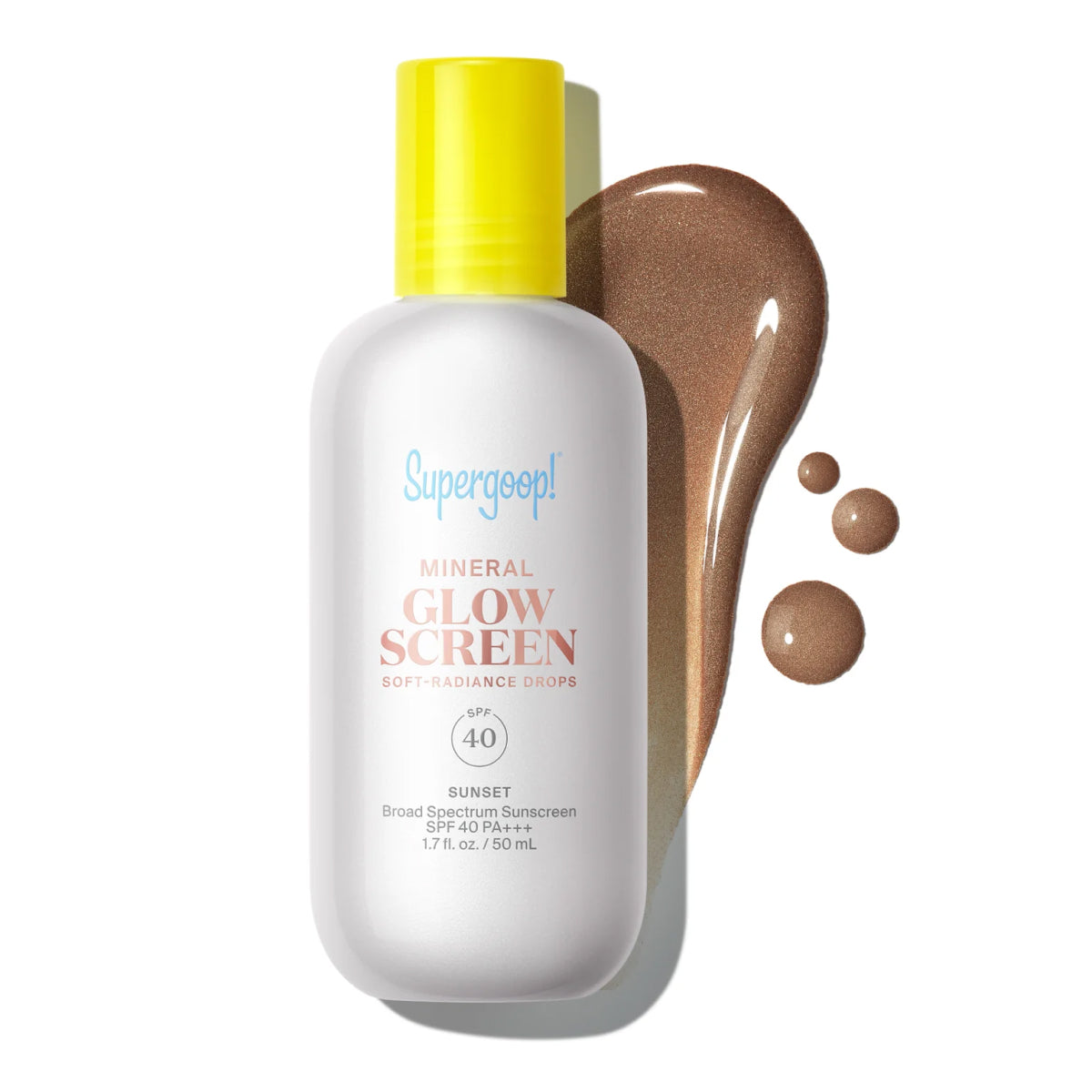 Supergoop! Mineral Glowscreen Soft-Radiance Drops SPF 40
