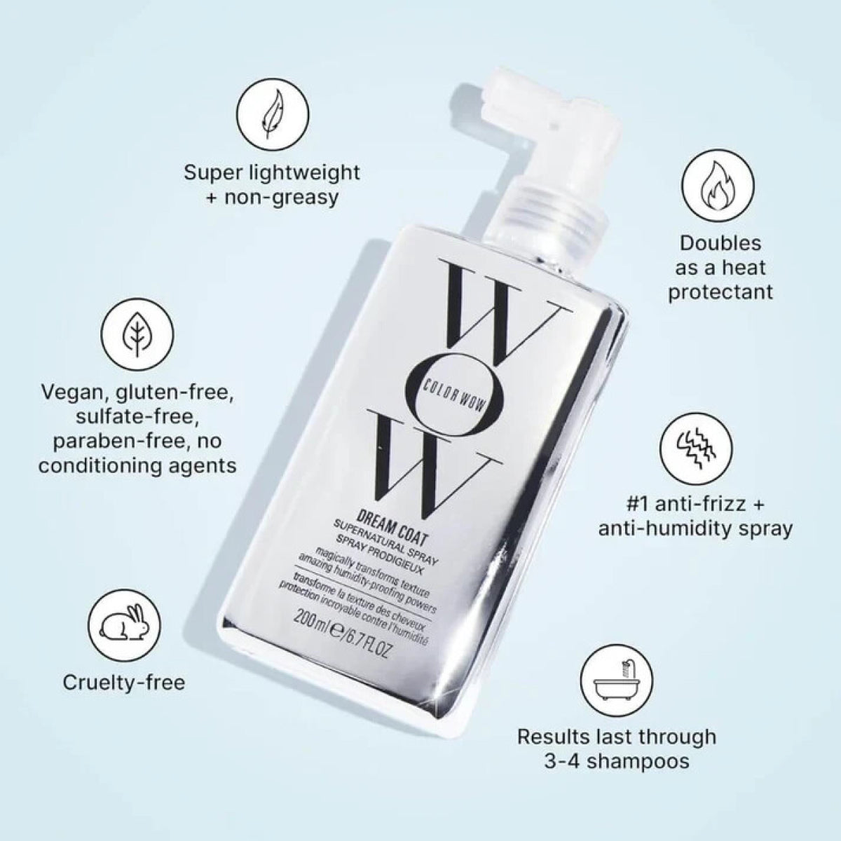 Color Wow Dream Coat Supernatural Spray Anti-Frizz Treatment