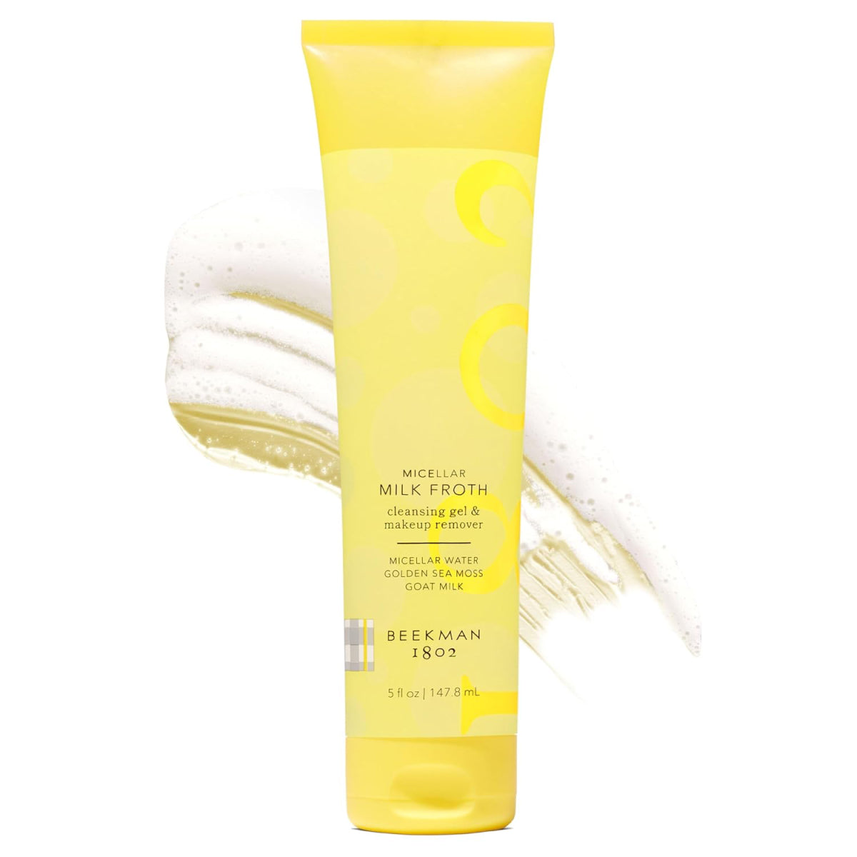 Beekman 1802 Micellar Milk Froth Cleansing Gel & Makeup Remover