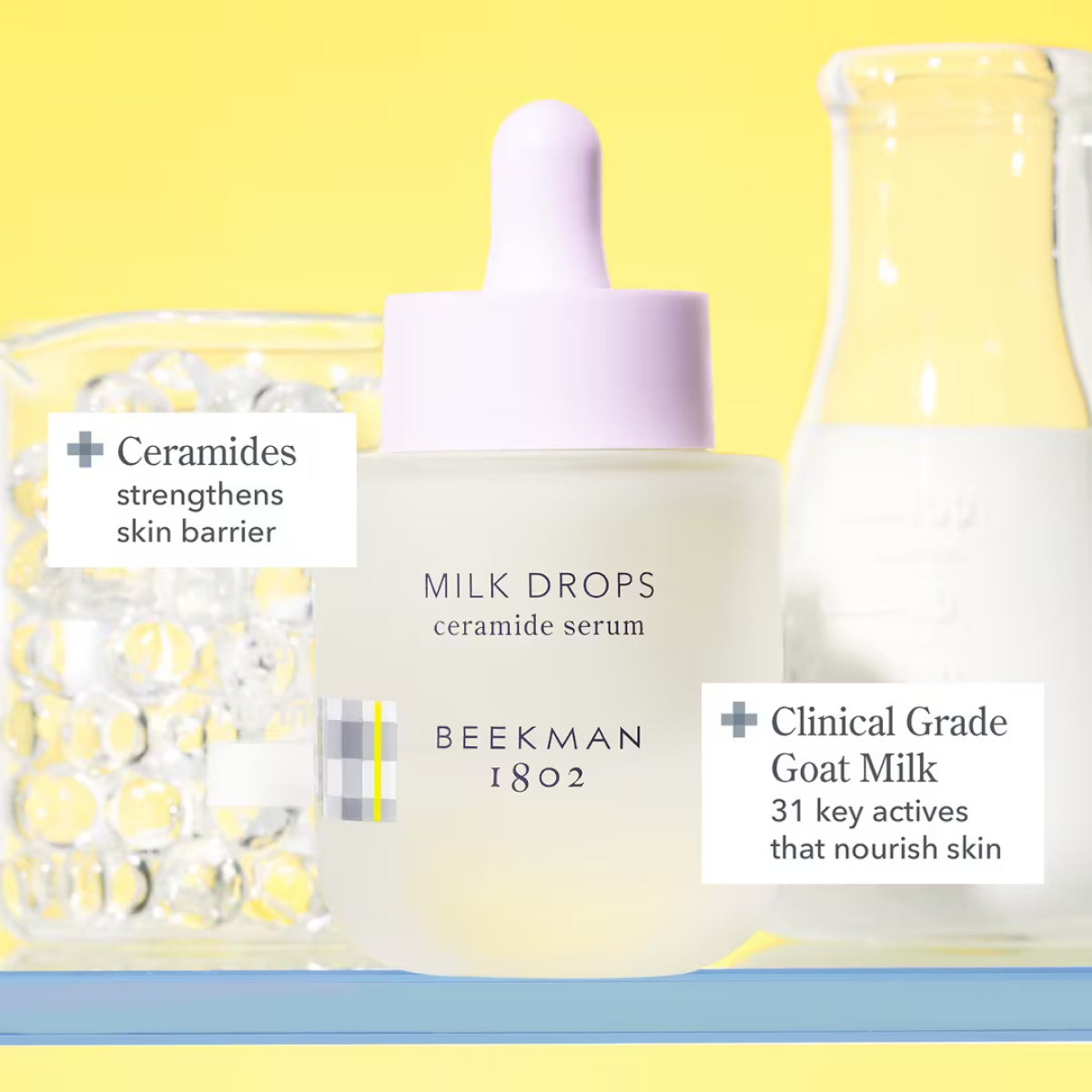Beekman 1802 Milk Drops Probiotic Ceramide Serum