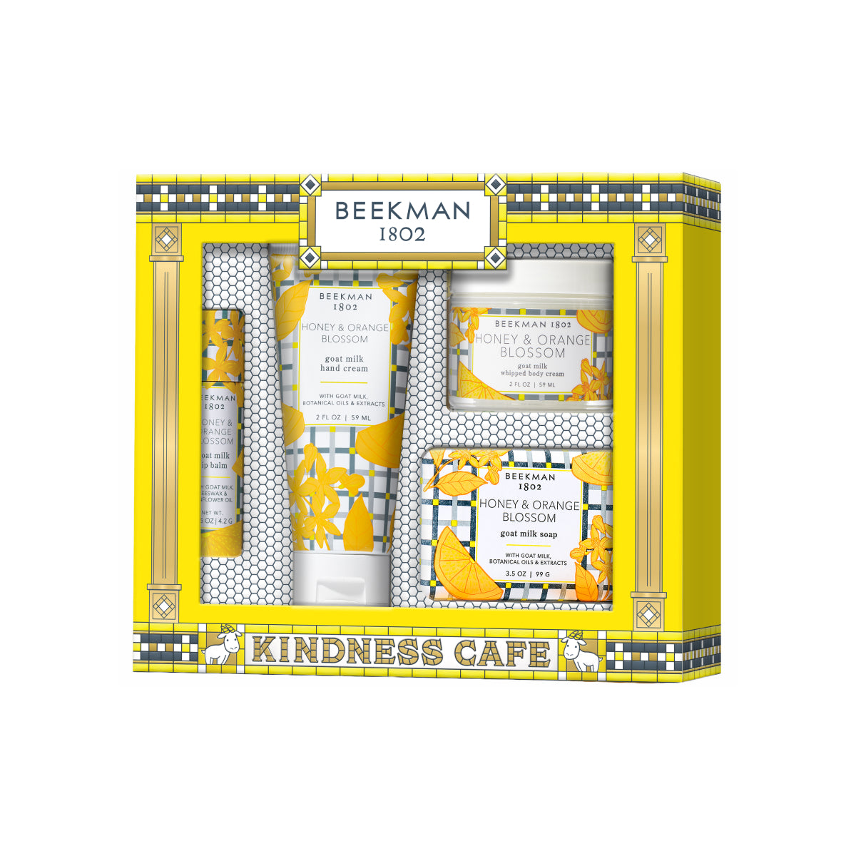 Beekman 1802 Deluxe Body Care Set - Honey & Orange Blossom