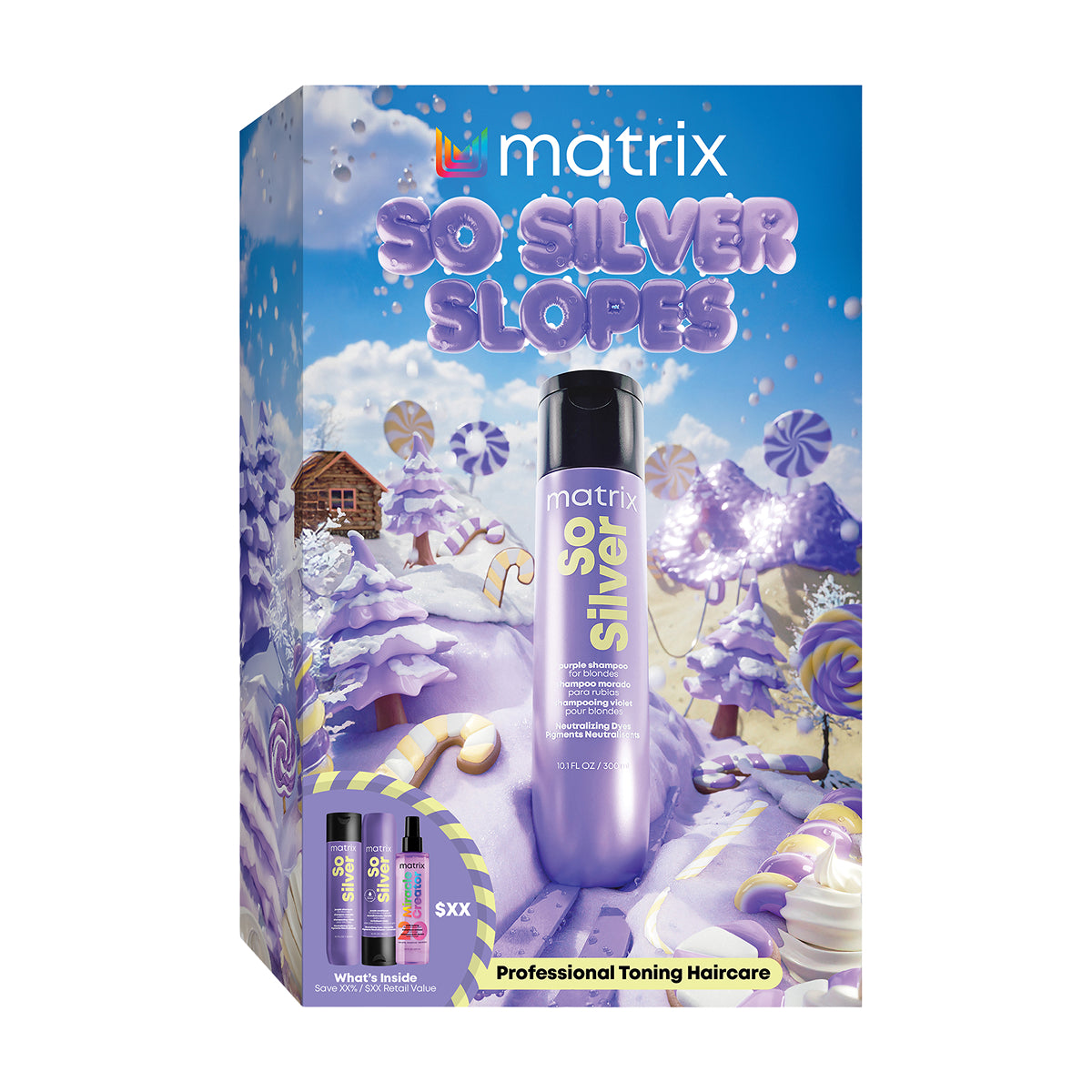 Matrix So Silver 3pc Set