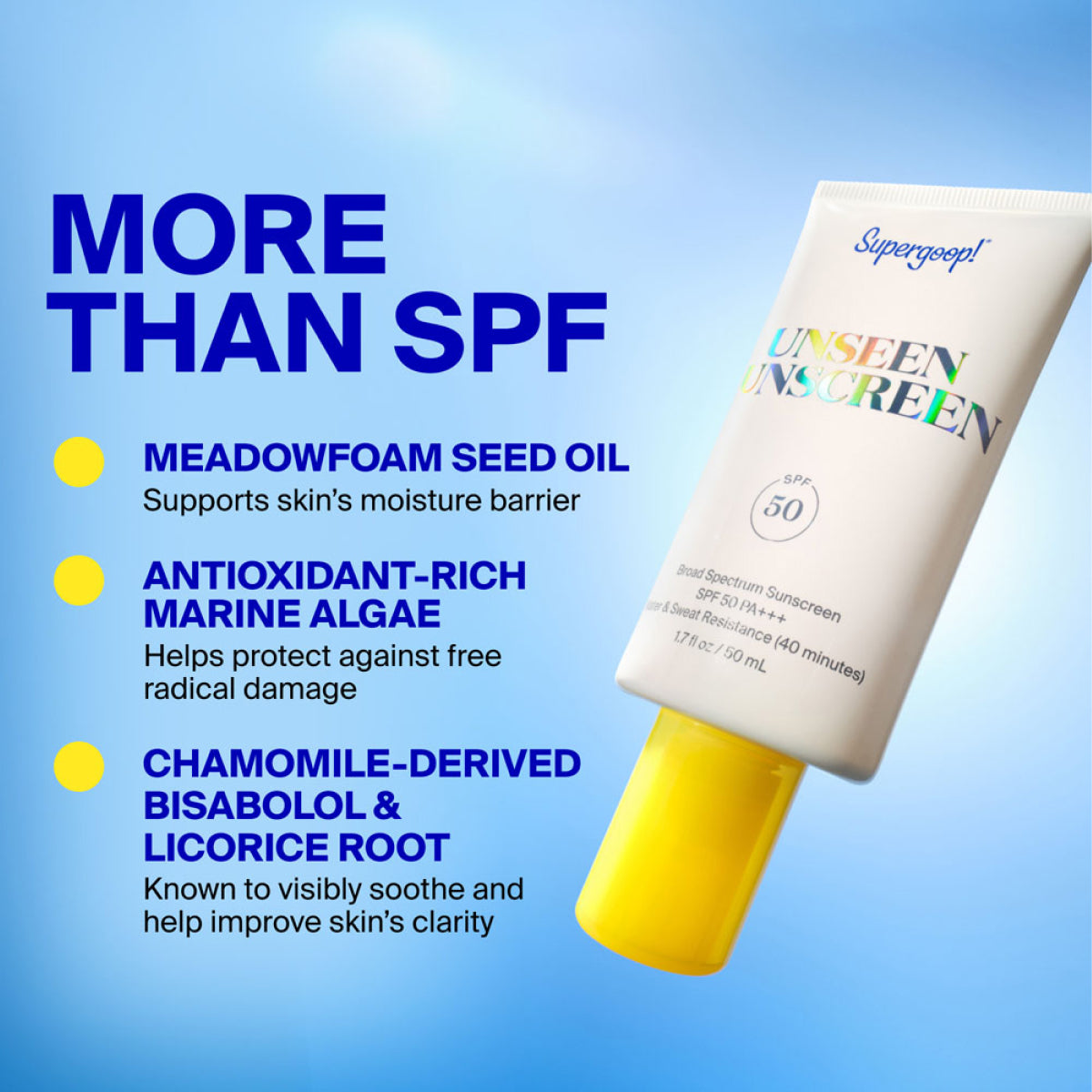 Supergoop! Unseen Sunscreen SPF 50